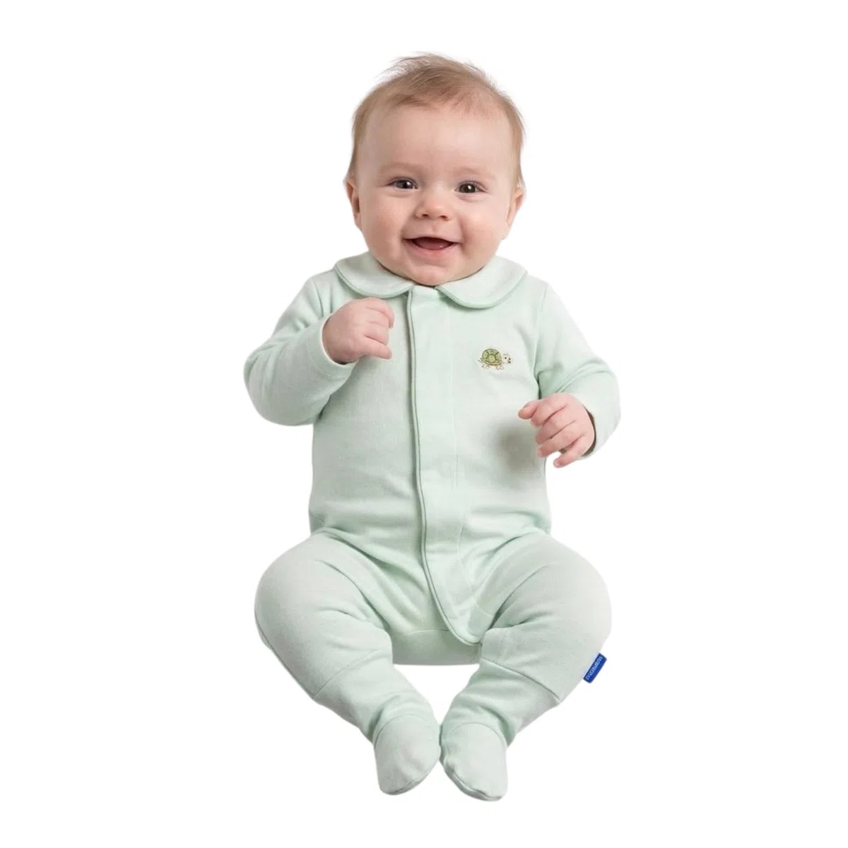 Pijama Bebé Cierre Magnético Integrado para Cambio Fácil y Práctico, Algodón 100% Orgánico, Pies Convertibles, Pelele Entero Suave