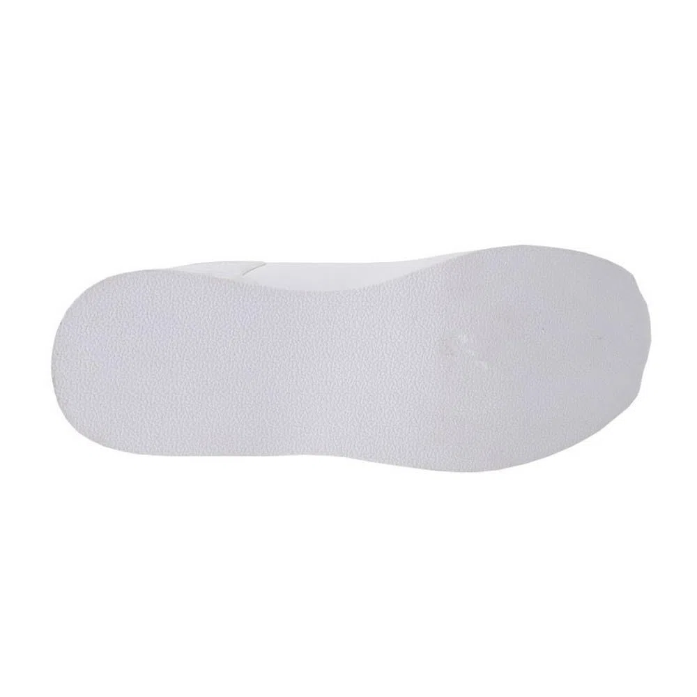 Dek T755 Fluke, zapatos de bolos con cordones para mujer, forro textil y calcetín y suela blanca de EVA