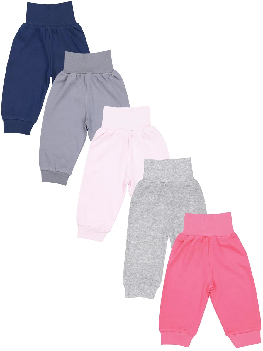 TupTam ﻿Pantalones de Chándal para Bebés Paquete de 5