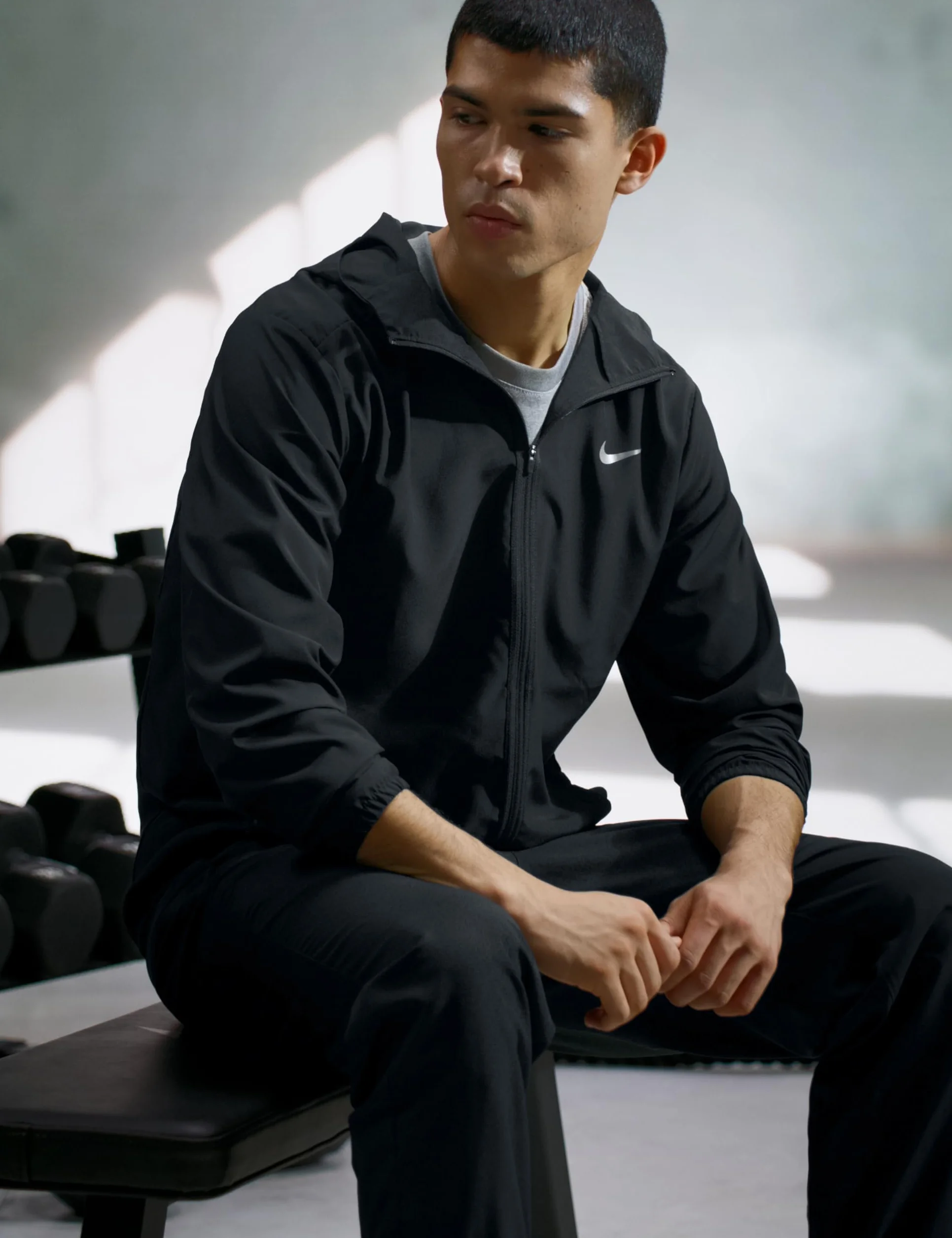 NIKE M Nk Df Form Hd Jkt Chaqueta Hombre (Pack de 1)