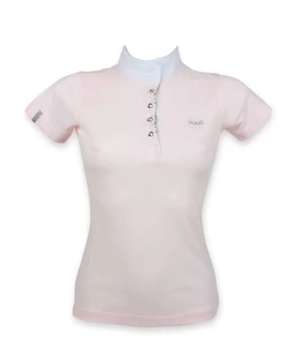 Horses Camiseta de equitación, tejido elástico, ajuste ceñido, ligero y cómodo, ideal para montar a caballo