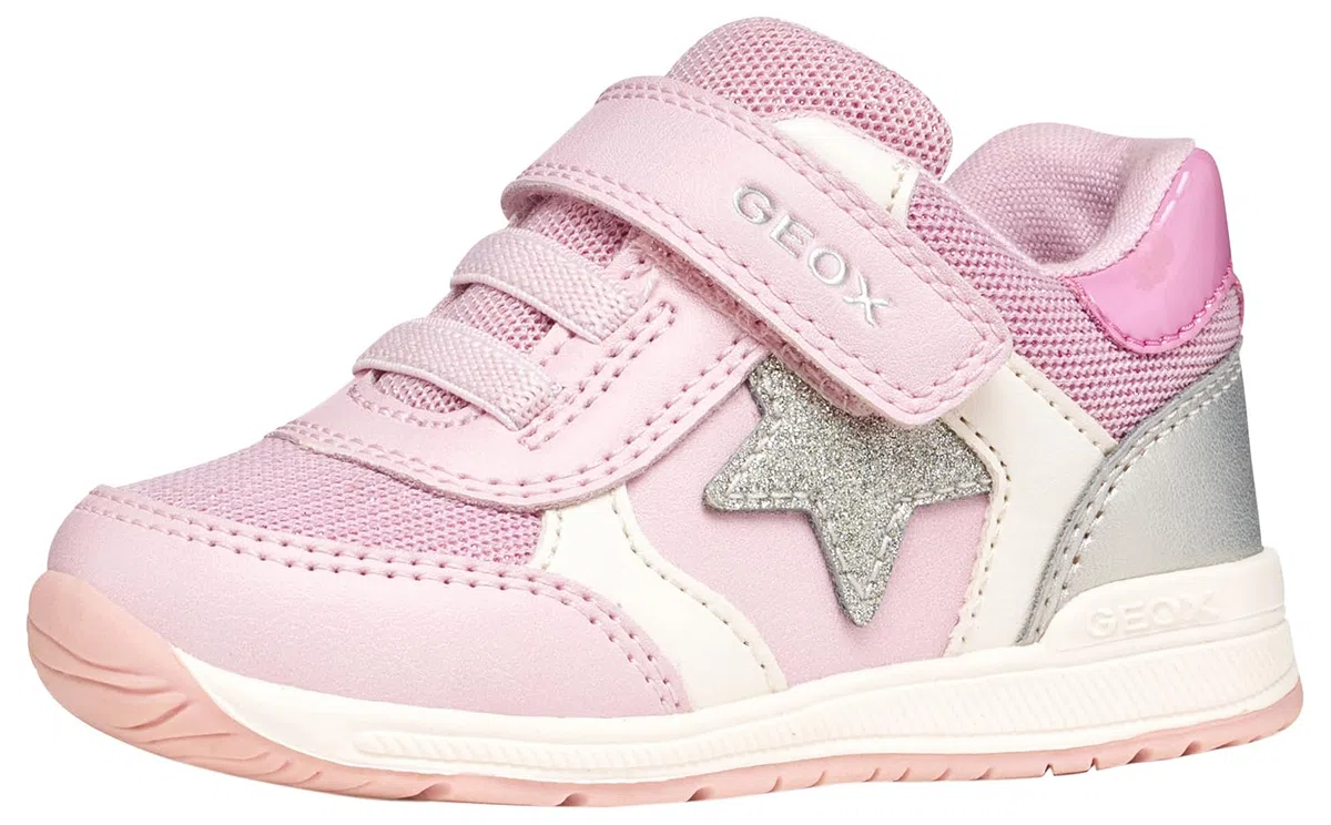 Geox B Rishon Girl A, Zapatillas Bebé-Niñas