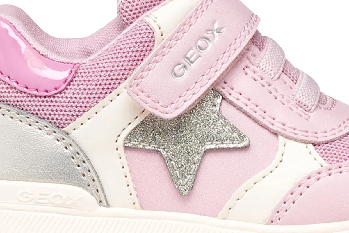Geox B Rishon Girl A, Zapatillas Bebé-Niñas