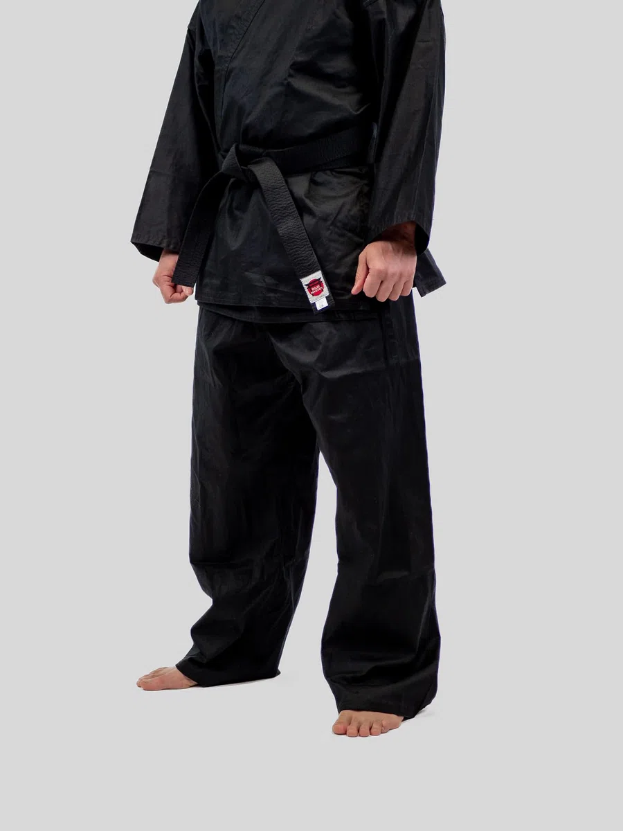 Kimono Karaté Noir Yok Taille 160cm