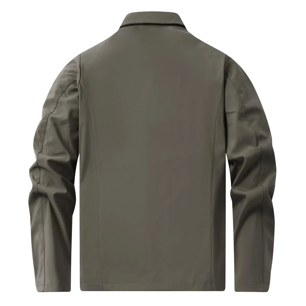Allthemen Chaqueta Ligera para Hombre Cazadora Casual Solapa con Cremallera Bomber de Transición Primavera Verano