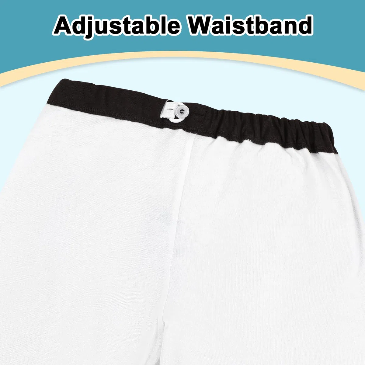 FLYISH DIRECT Pantalones de Entrenamiento para IR al baño Ligeros, Pantalón Orinal para niños 100% algodón, Transpirable, Pantalones para Aprender a IR al baño