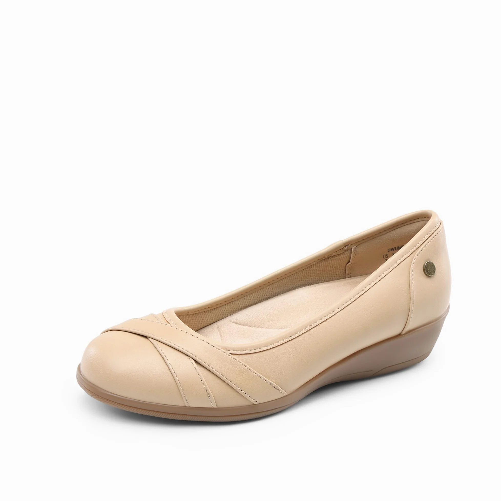 DREAM PAIRS Bailarinas Zapatos Planos Comodas con Tacones de Cuña Comodas con Plantilla Acholchada Clasico