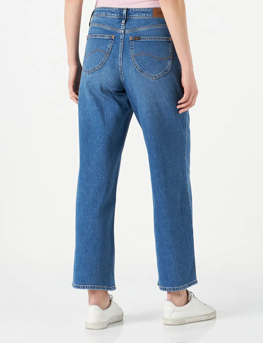 Lee Wide Leg Long Jeans para Mujer