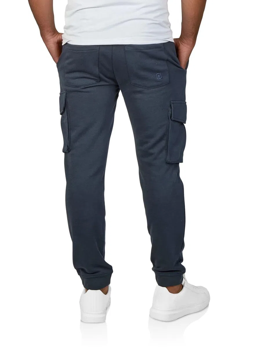 riverso RIVLoris - Pantalones de chándal para hombre, largos, corte regular, pantalones de deporte, pantalones de entrenamiento, pantalones de ocio, bolsillos, rojo, azul, negro, verde, S, M, L, XL,