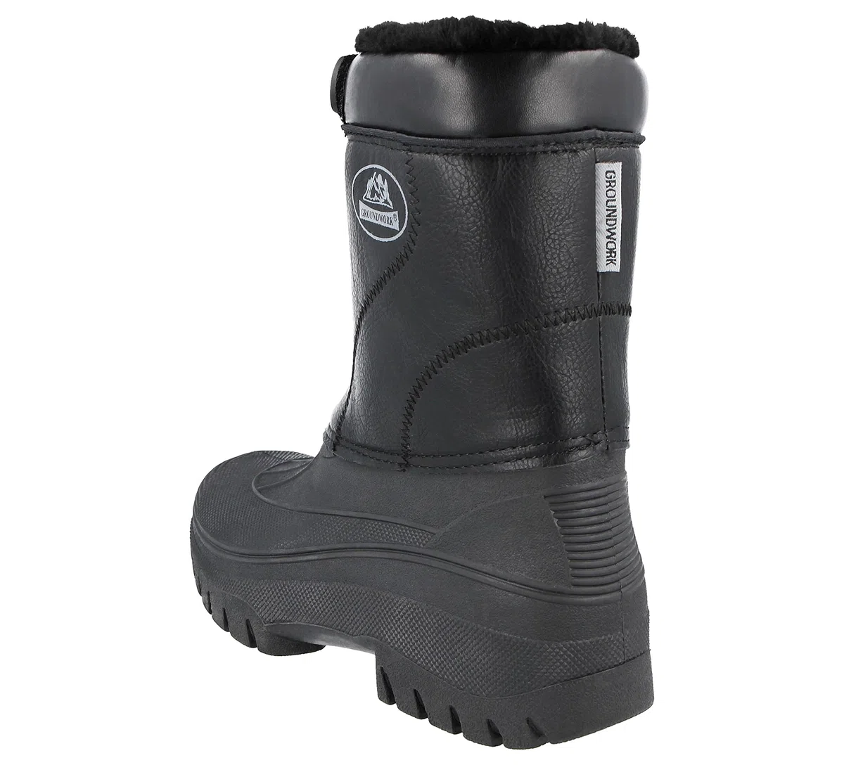 Groundwork LS88 - Botas impermeables para hombre, con cremallera, para jardín, establo o nieve