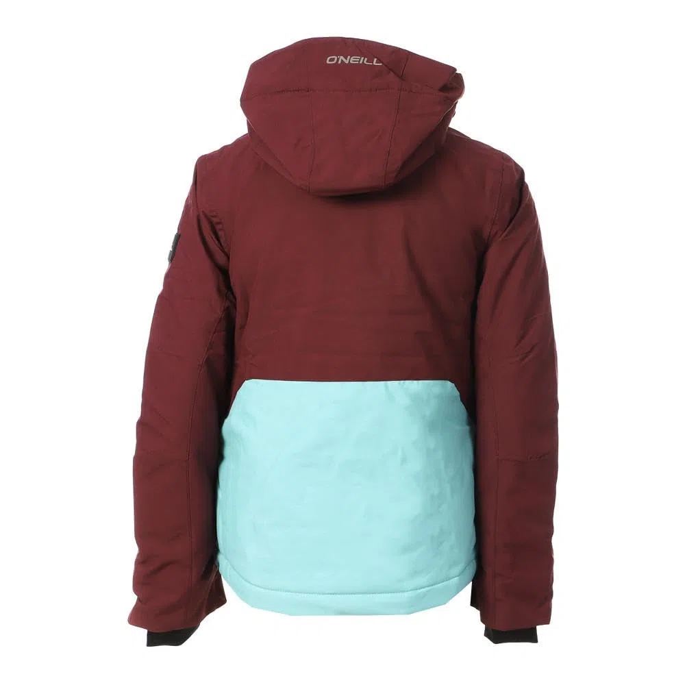 O'Neill - Chaqueta de esquí (13-14 A), color rojo, rojo, 13-14 Años