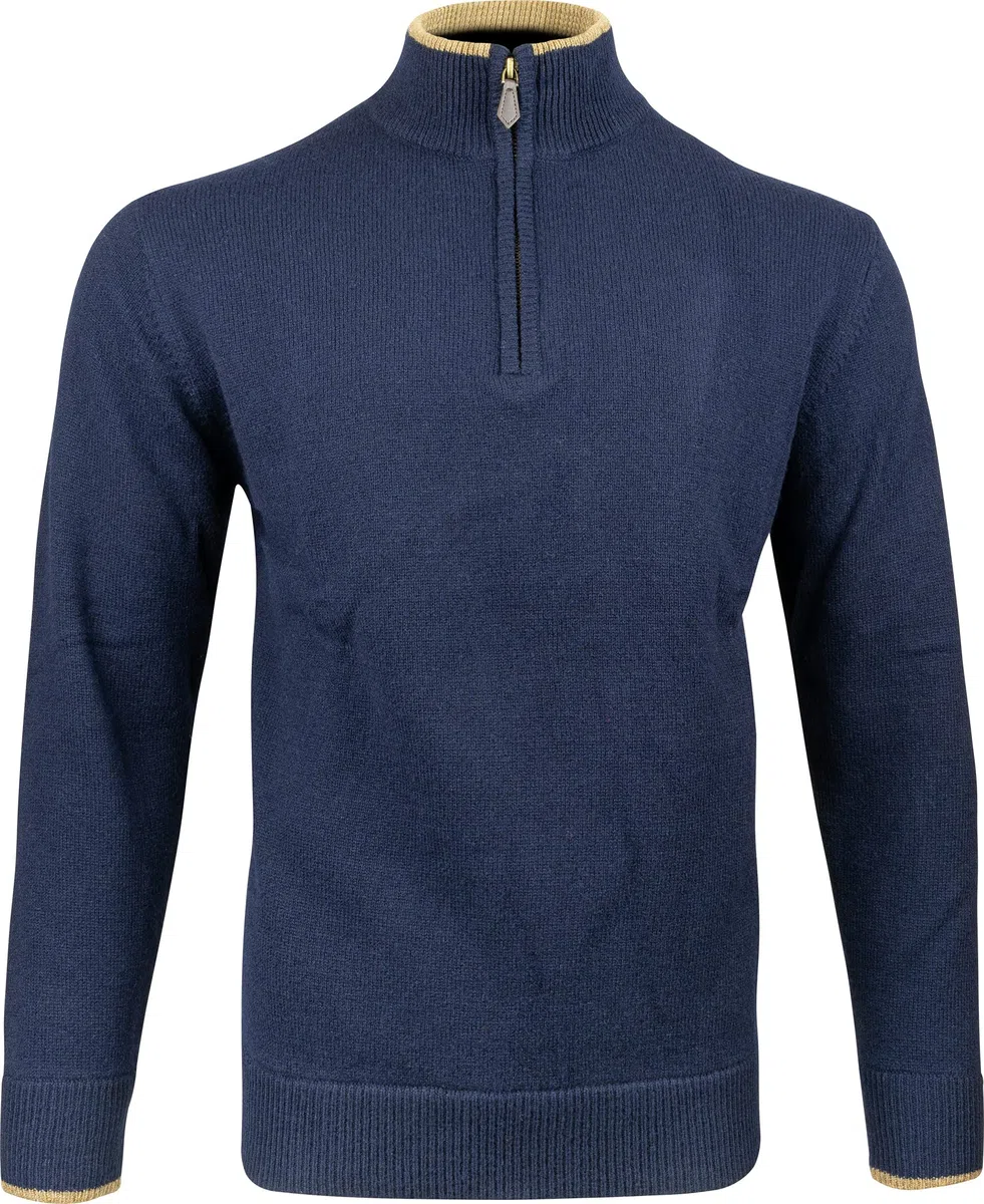 Jack Pyke Ashcombe - Jersey de Punto con Cremallera - 100% Lana de Borrego
