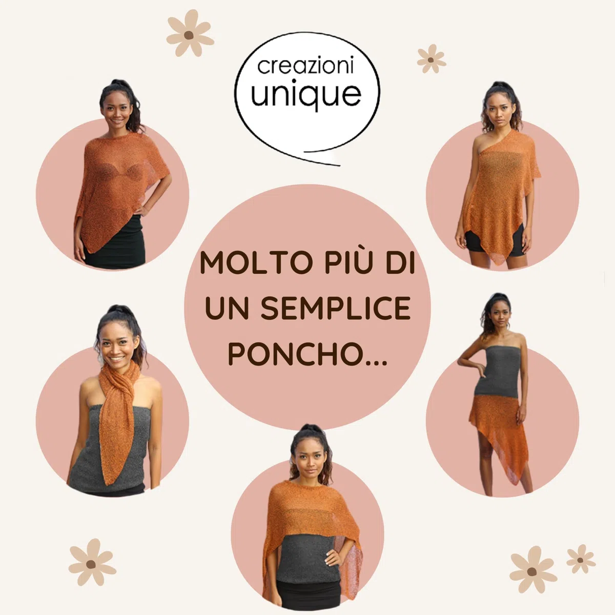 Poncho Bolardo de Mujer Elegante de Ceremonia o Noche - Poncho Mujer Verano y Primavera de Red de Viscosa Térmica con Esencia de Flor de Cerezo