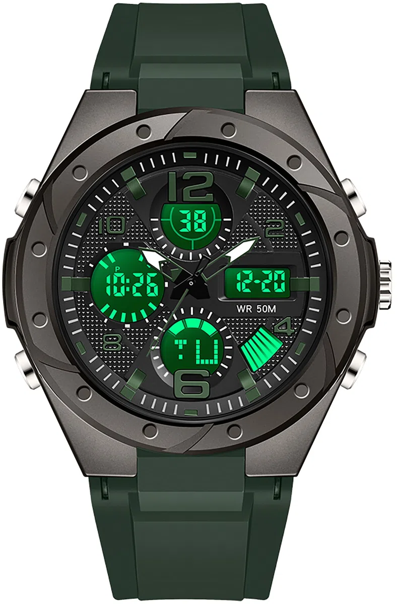 findtime Relojes de mujer blancos para adolescentes y estudiantes con despertador/cronómetro/retroiluminación LED/resistente a los golpes/fecha, reloj digital analógico para niños y niñas