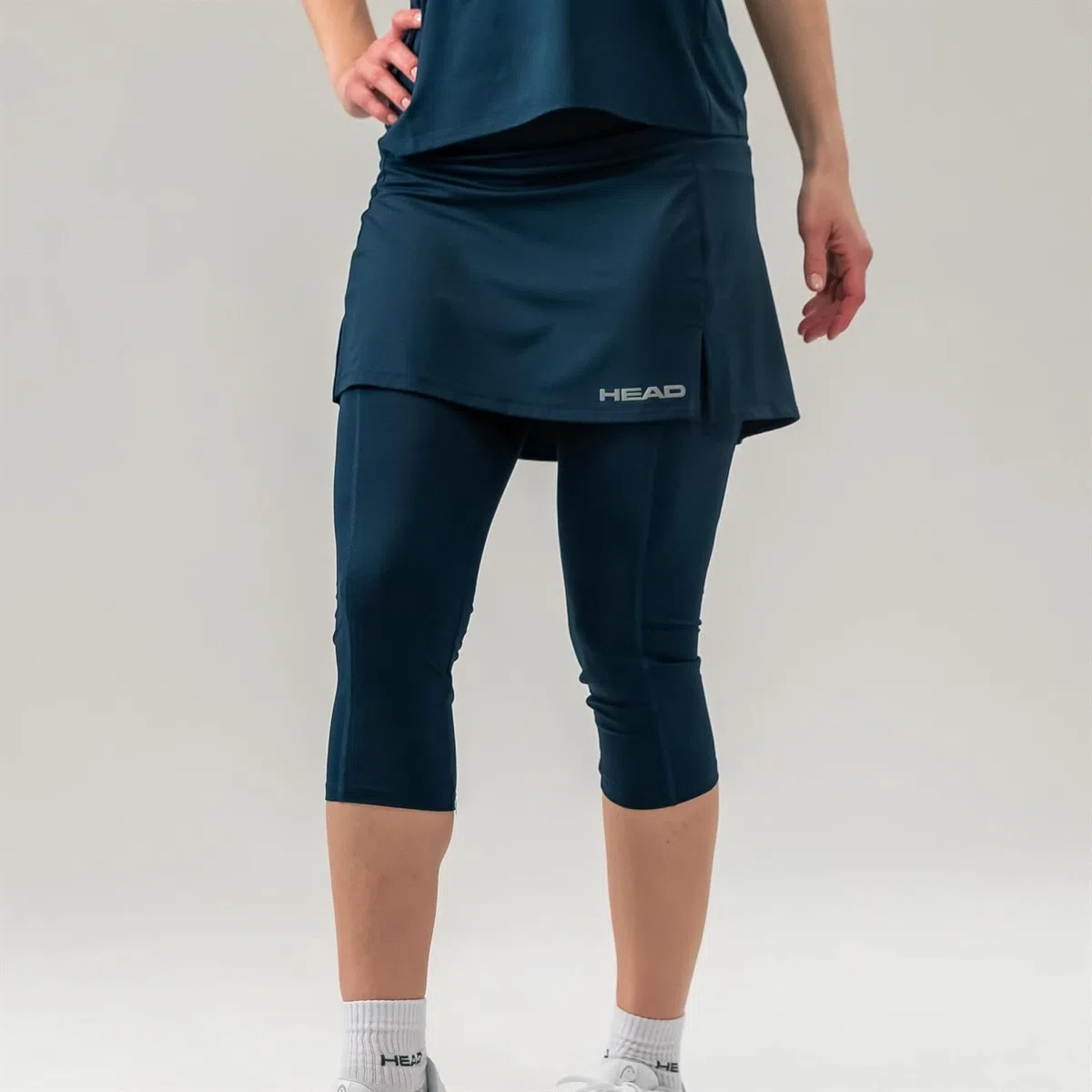 HEAD 814409-Db L Skorts, Mujer, Blanco, L