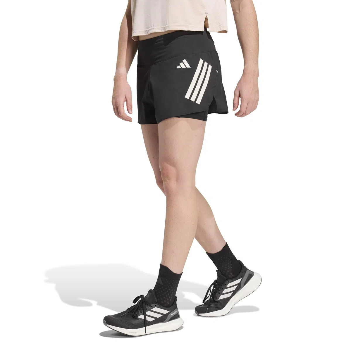 adidas Women's Pantalón Corto 2 en 1 adi365 Formotion