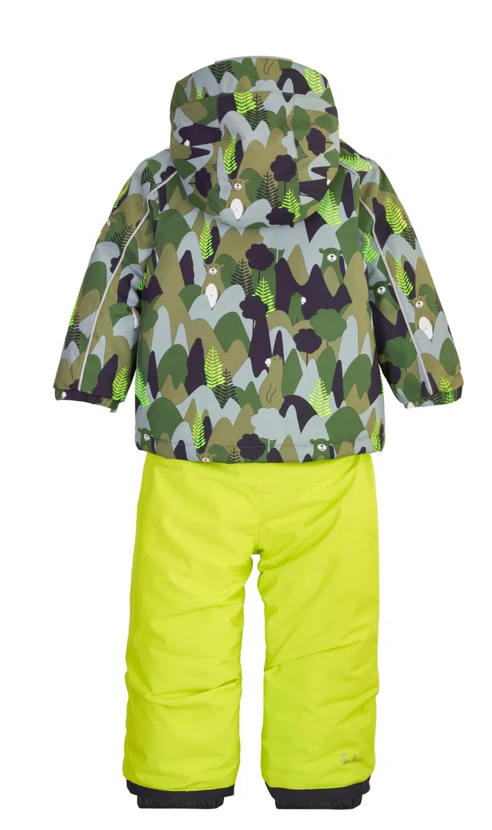 first instinct by killtec Mono de esquí 3 en 1 con pantalón con Cremallera y Capucha Unisex bebé