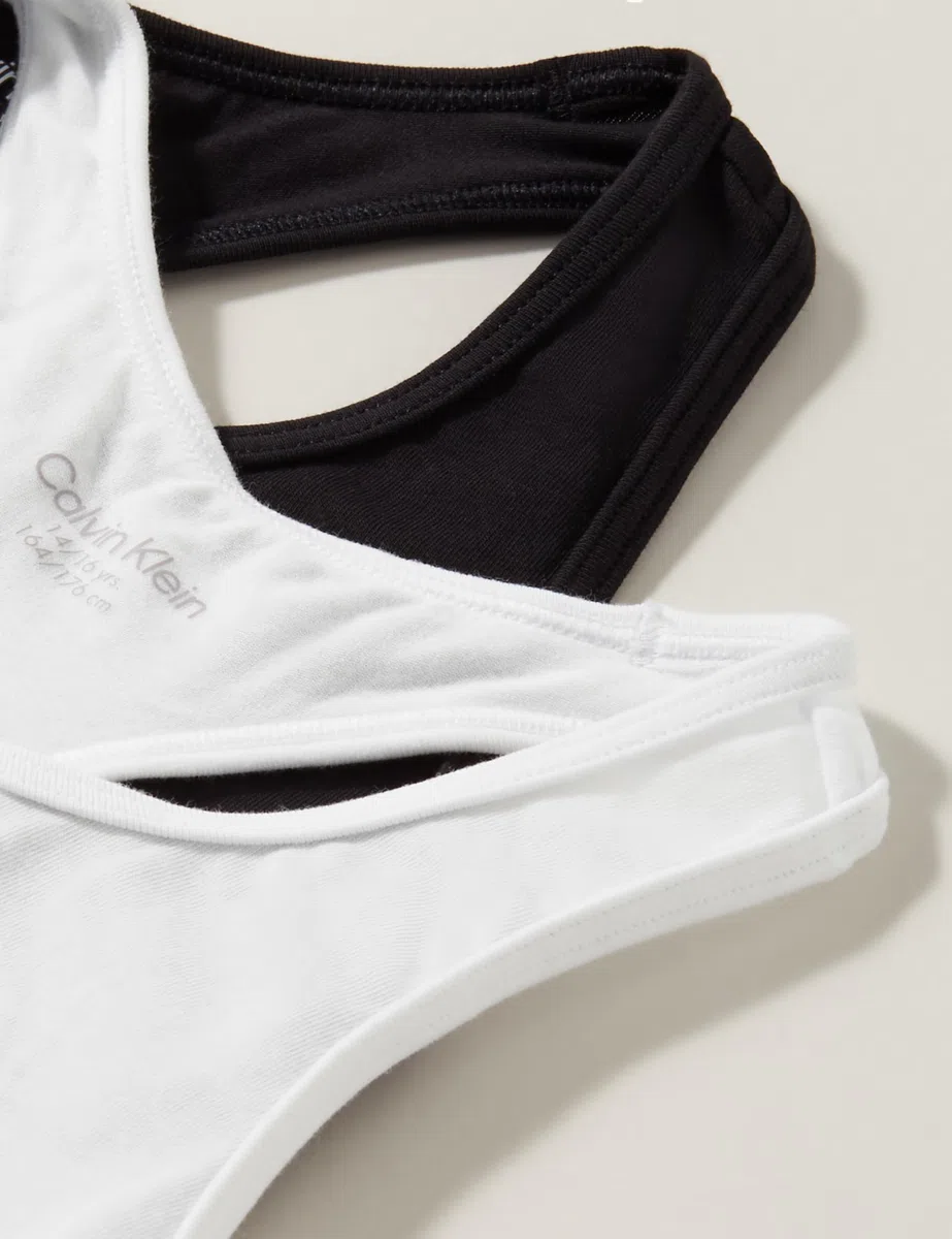 Calvin Klein 2pk Bralette G80g800742 Bralette Niñas