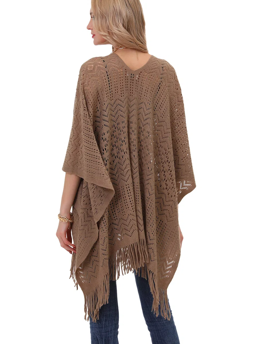 soul young Poncho Punto Chal diseño Para Mujer - Bufanda Suave Ligero Estolas tamaño grande Otoño Invierno