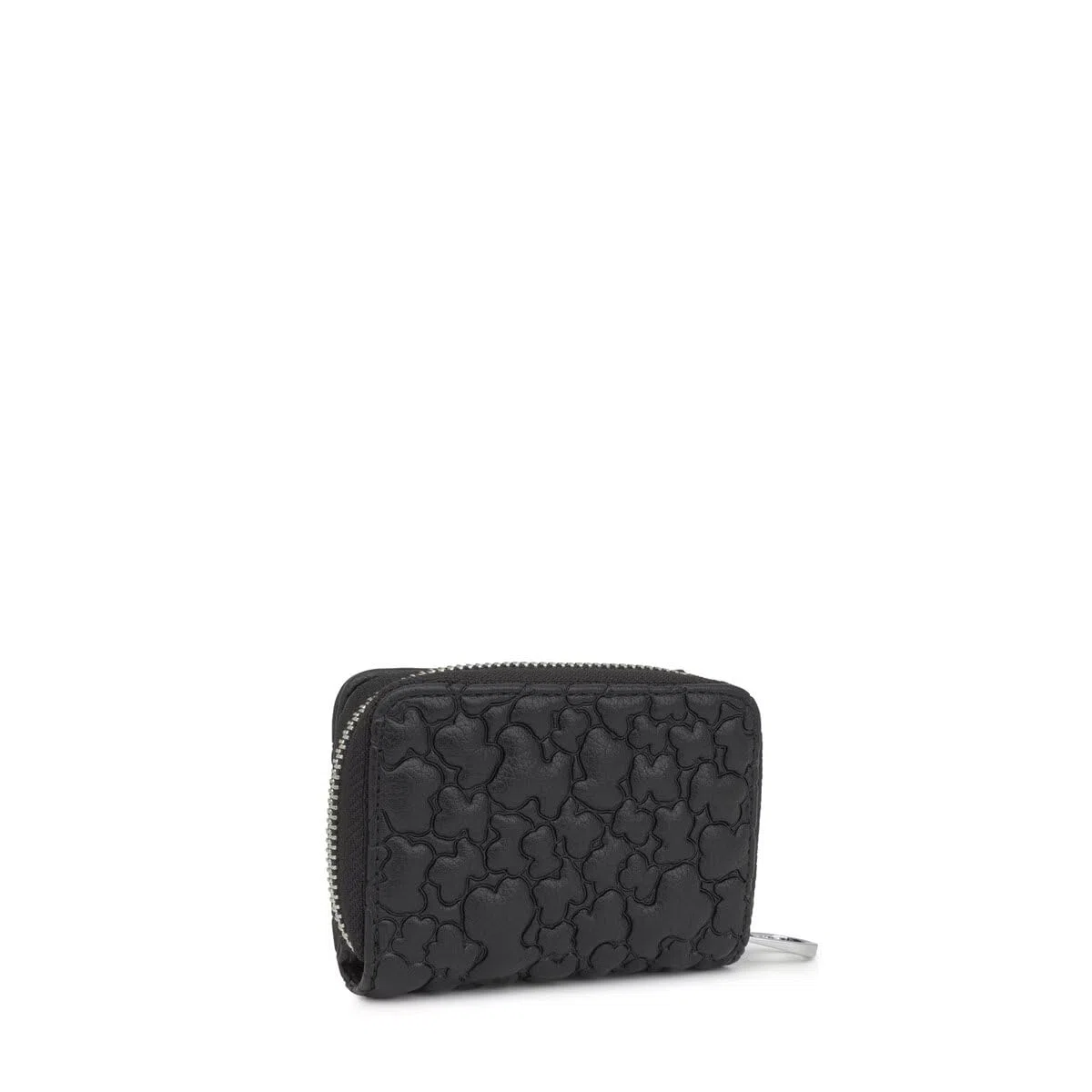 Tous Cartera Negra, para Mujer, Medidas 8 x 10,5 x 2,5 cm, Colección Puffy Bear