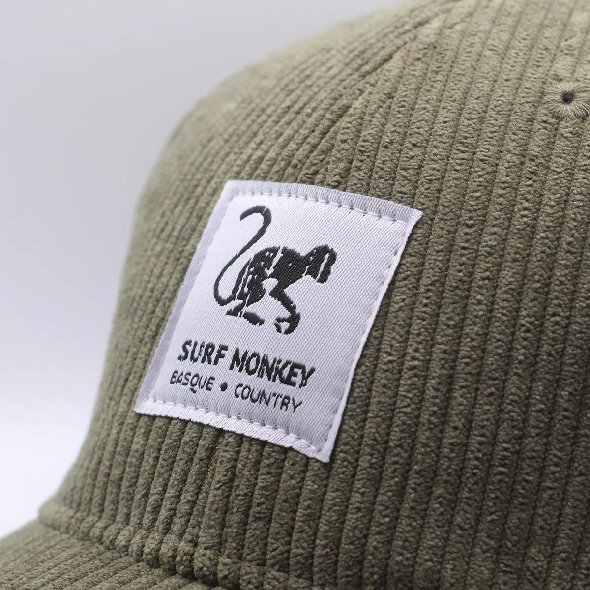 Surf Monkey Gorra Classic - Gorra Dad de Pana sin Estructura - poliéster Reciclado Pet