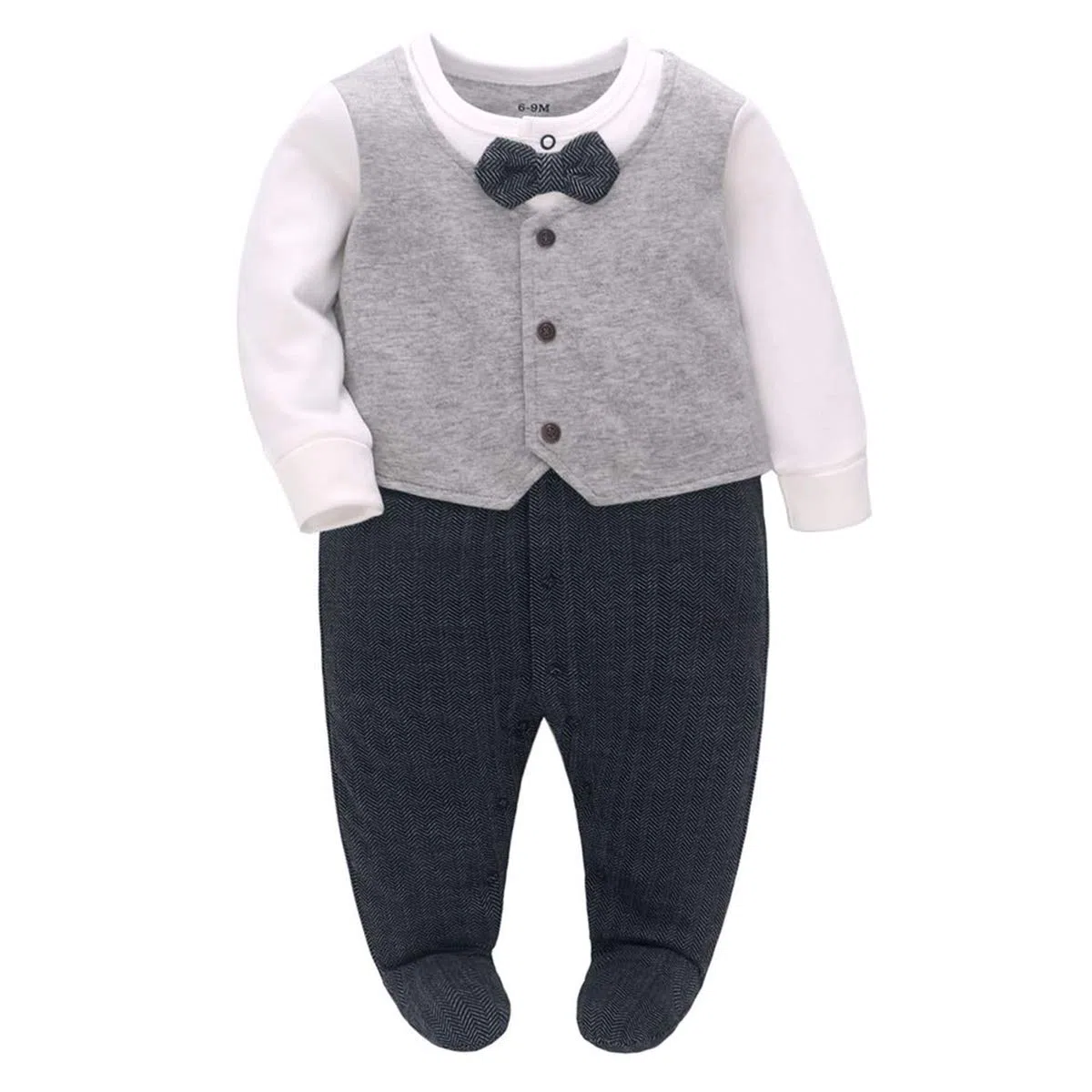 famuka Traje de bebé niño Bautizo Boda Fiesta Ropa de bebé Bodies Ropa de una Pieza