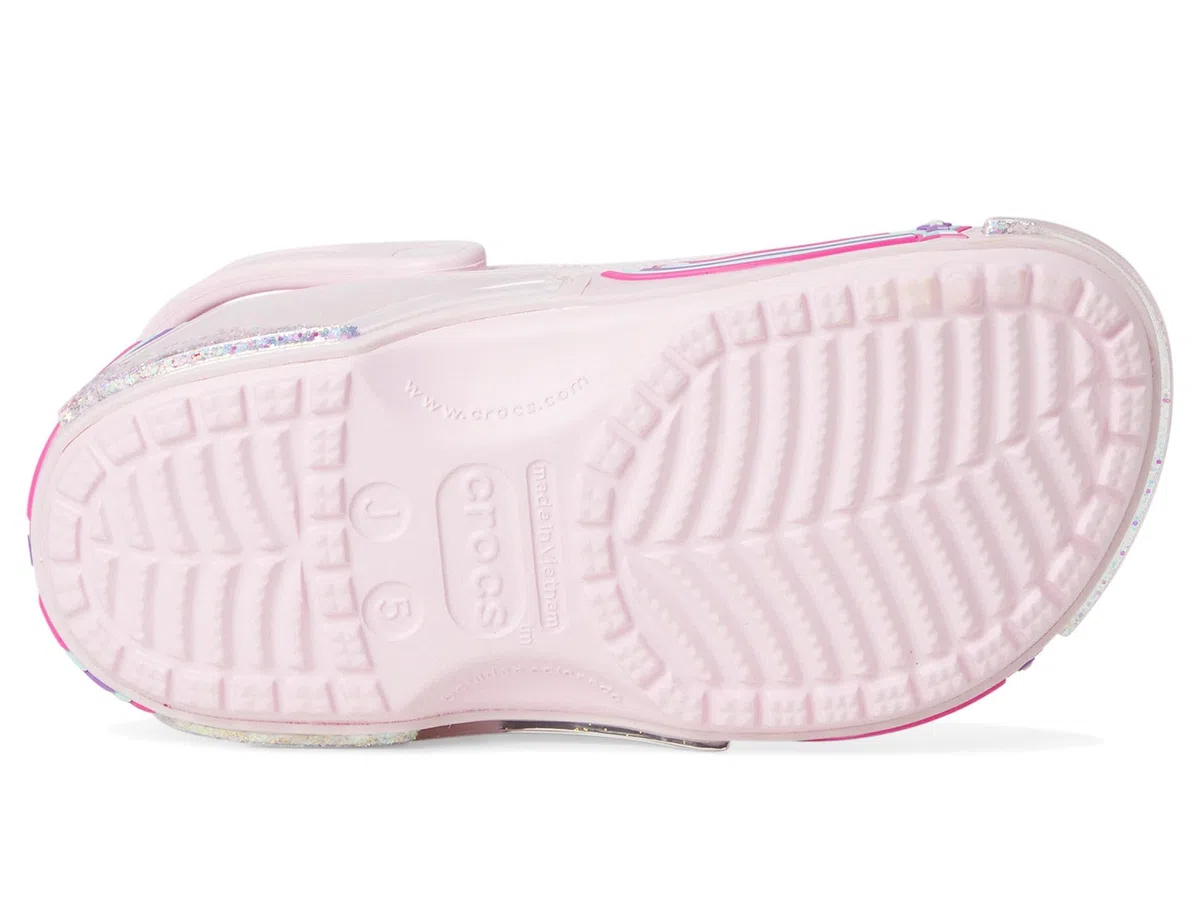 Crocs Classic Star Sparkle Shaker Clog K, Zuecos Unisex niños