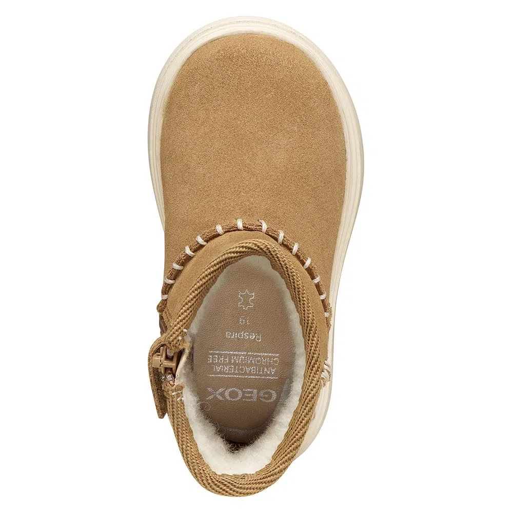 Geox B Kiddartah Girl, Bota de Tobillo Bebé-Niñas