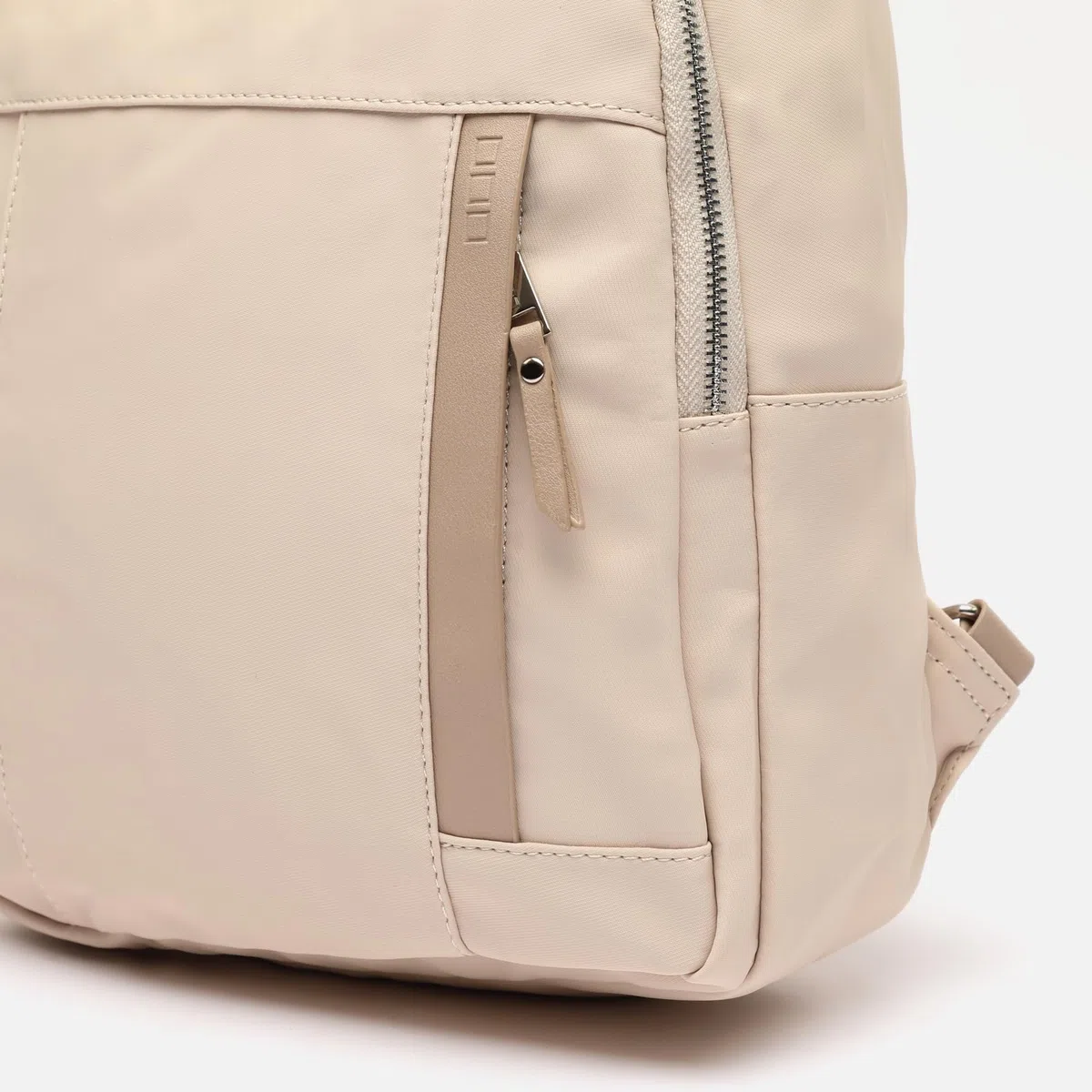 MISAKO Nova mochila antirrobo de nylon Mujer - Nova Beige 35 X 26 X 9 cm