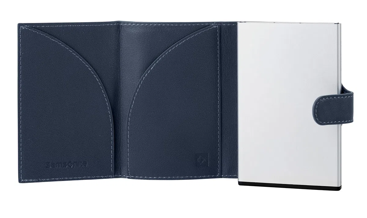 Samsonite ALU Fit SLG - Billetera, 10.2 cm, Azul (Azul)