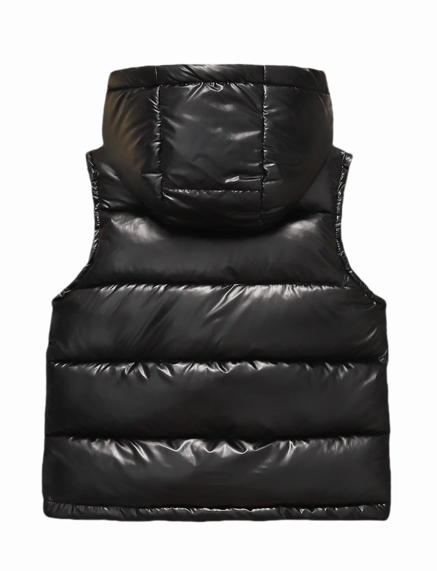 FEOYA Chaleco de plumón para niños y niñas, chaleco con capucha, sin mangas, ligero, cálido, chaqueta de invierno, resistente al viento, chaleco amortiguador para 2-12 años