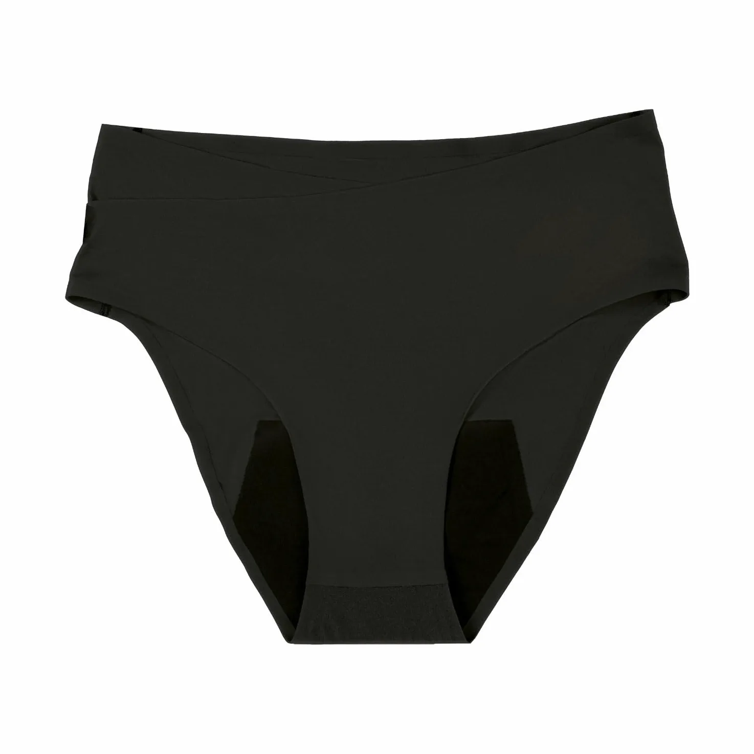 Doomoo Braguitas posparto L/XL/2XL: Ideal para el Postparto y Durante la menstruación, ultraabsorbente, protección Durante 12 h, Suave y elástica, imprescindible para el posparto, Color Negro