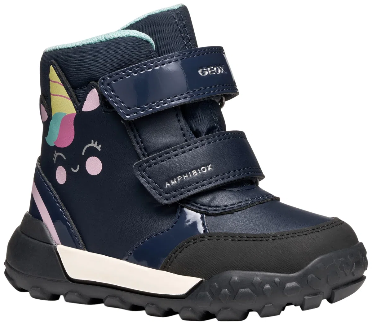 Geox B Trekkyup Girl B Ab Bota de tobilloBebé-Niñas
