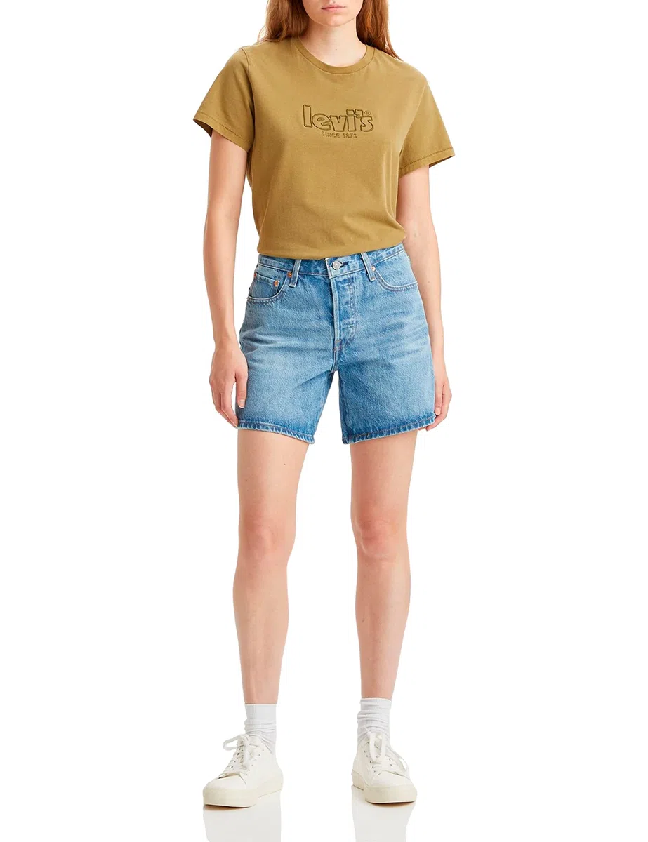 Levi'S 501 Rolled Short Pantalones Cortos Vaqueros Mujer