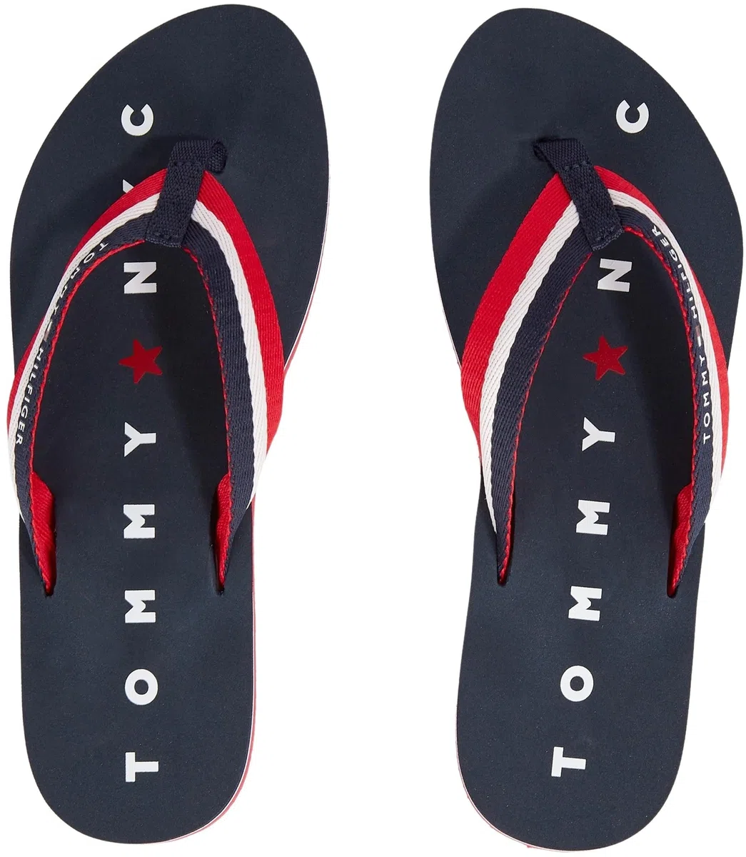 Tommy Hilfiger Chanclas para Mujer Beach Sandal Zapatillas de Baño