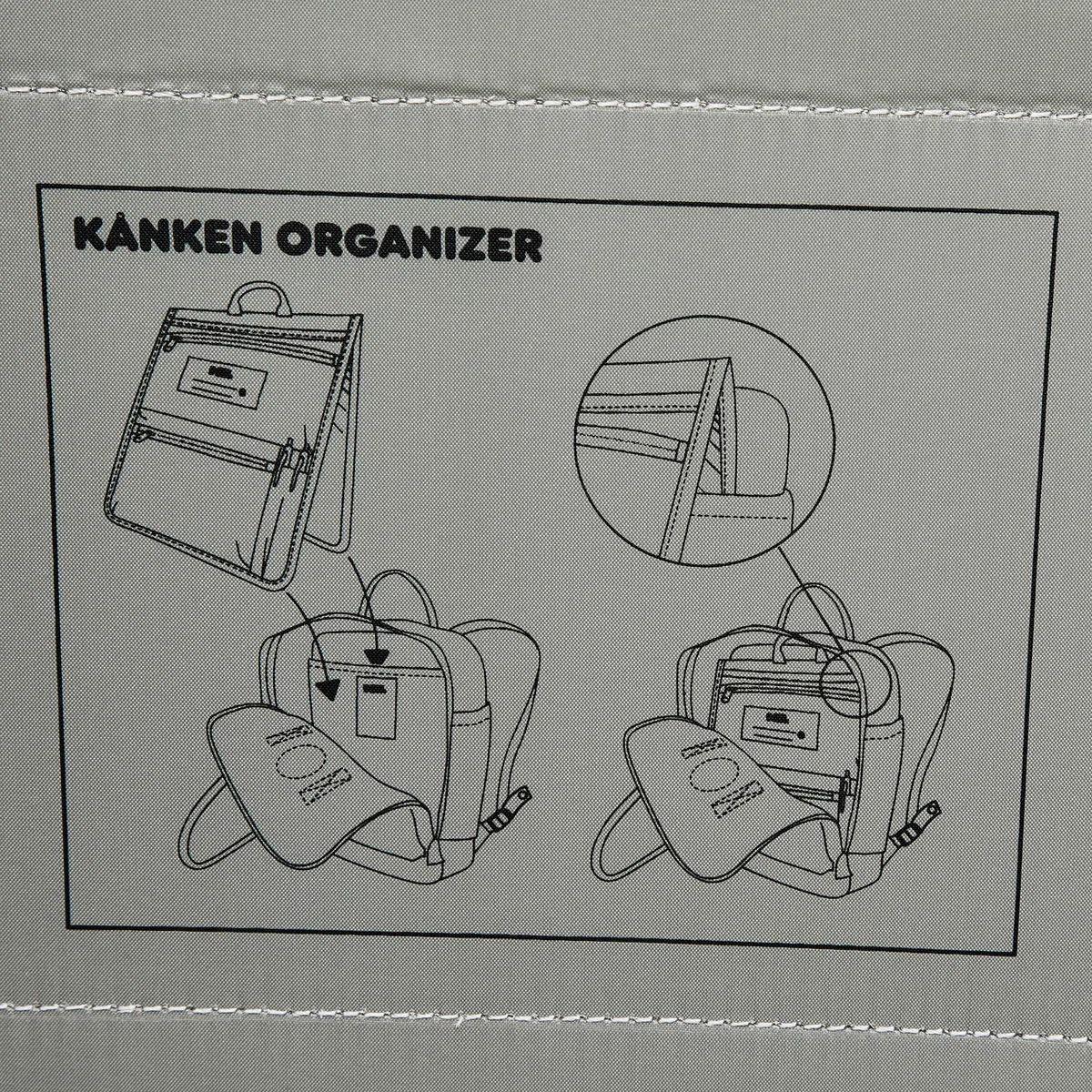 FJALLRAVEN Kånken Organizer Organizador Para Bolso Unisex adulto