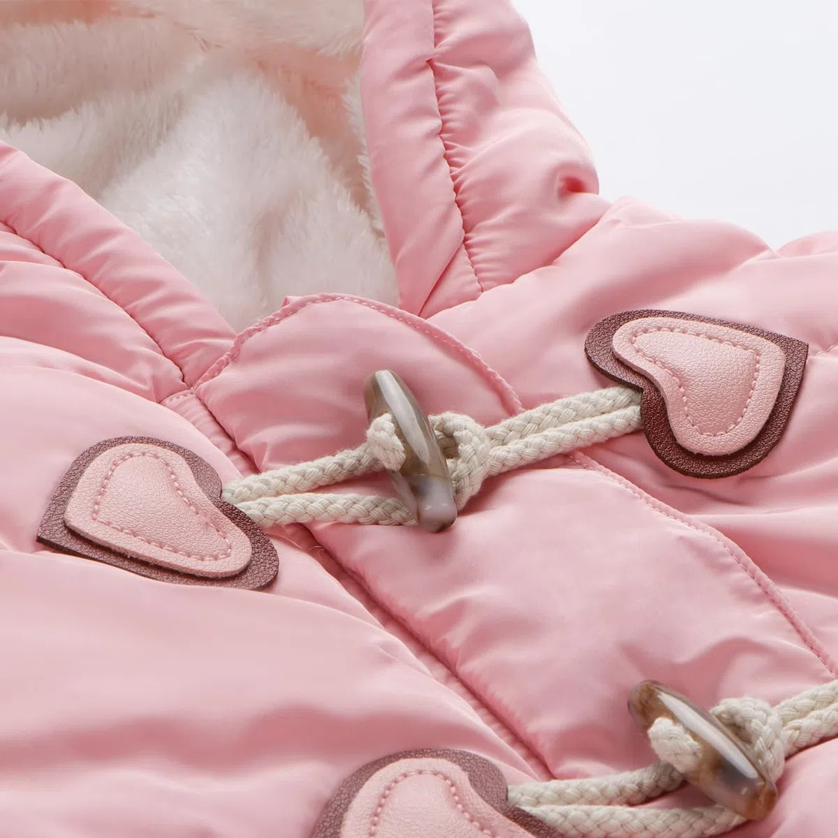 Mono de Nieve para niños pequeños Traje de Nieve cálido para el Aire Libre de Invierno para bebés recién Nacidos botón de Cremallera Gruesa Mono cálido para Exteriores