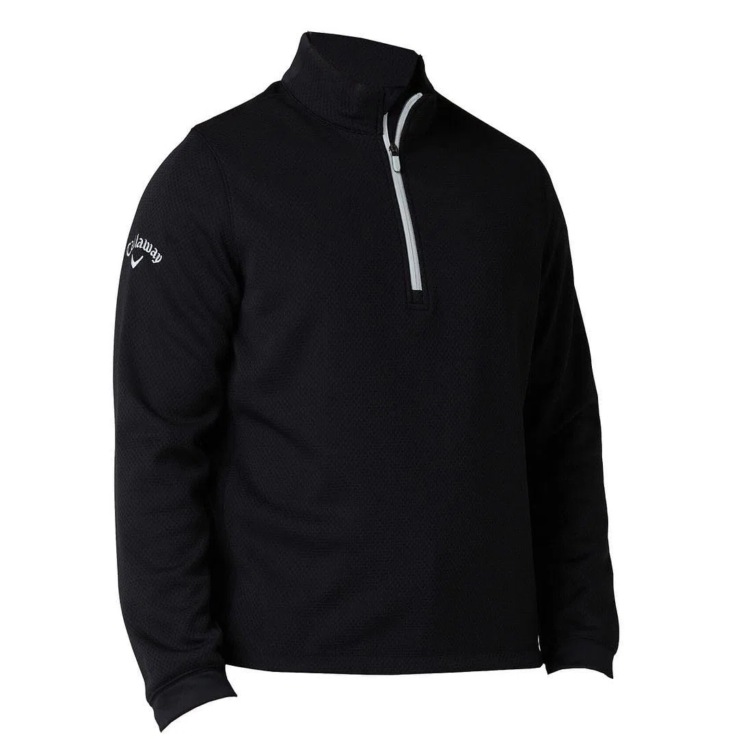 Callaway Golf Suéter Textura Hexagonal Hombre - Caviar - L