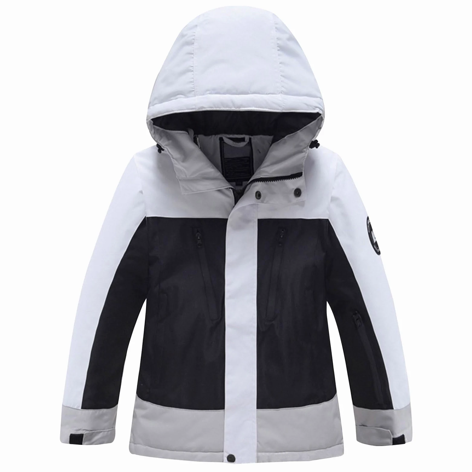 Conjunto de Traje de Esquí para Niños Niñas 2Piezas Chaqueta + Pantalones Traje de Nieve Grueso Cálido Impermeable Transpirable