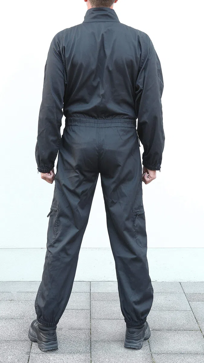 Brandit Overall Hombre Mono Negro Ancho