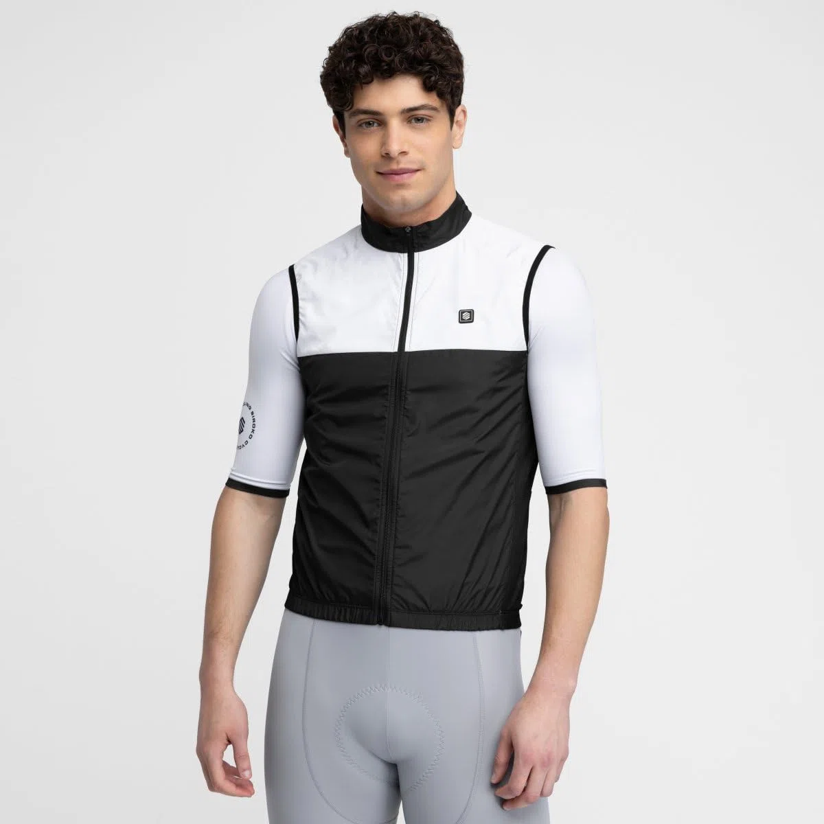 SIROKO Chaleco cortavientos ciclismo V1 Copenhagen Negro M