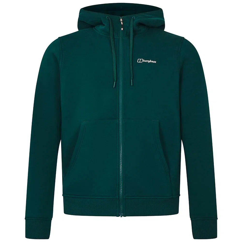 Berghaus Logo Full Zip Chaqueta de Forro Polar Hombre (Pack de 1)
