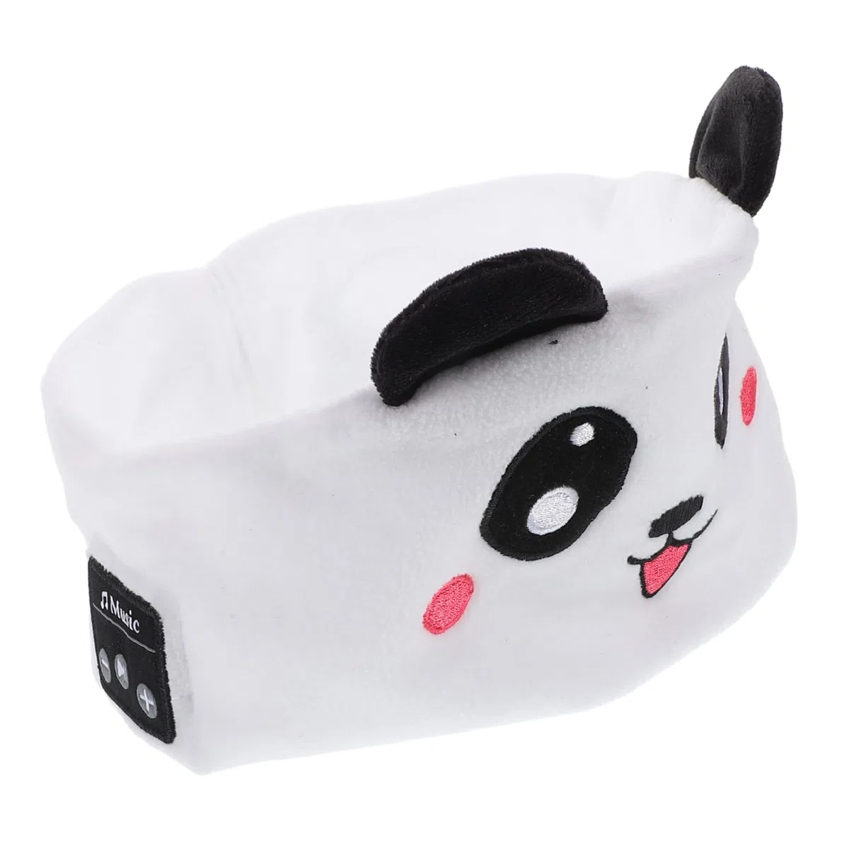 Uonlytech Auriculares Inalámbricos Para Niño Niña Con Diadema De Panda Suaves Y Cómodos Para Dormir Y Viajar Control De Volumen Y Diseño Ergonómico Para Uso Prolongado