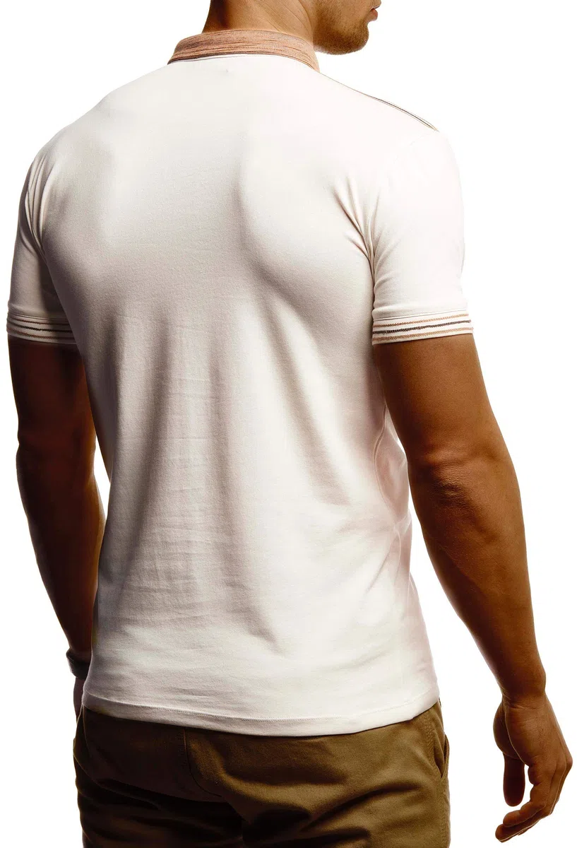 Leif Nelson suéter de Punto Fino Chal Collar de los Hombres LN-1310