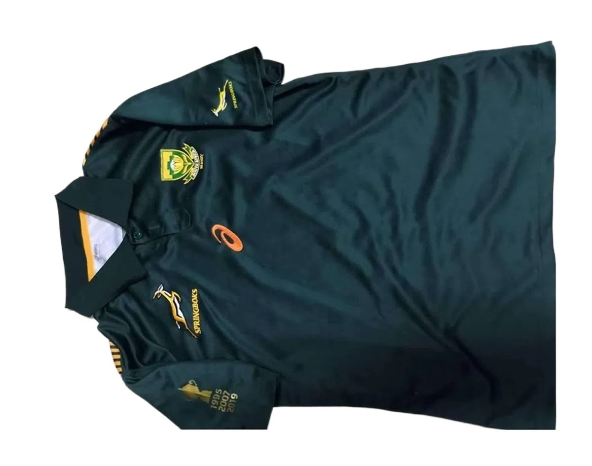 Camiseta de rugby Sudáfrica 2025, chándales para hombre, ropa de entrenamiento de rugby, camiseta de manga corta para niños