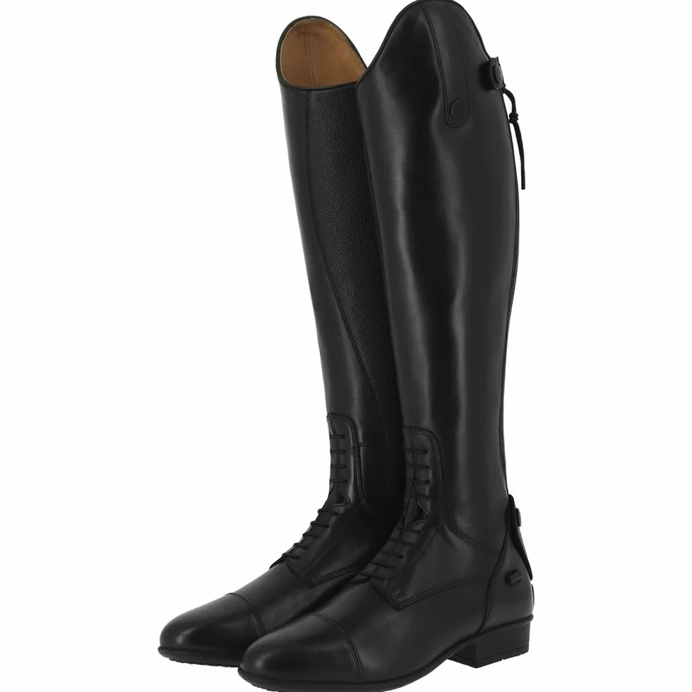 EQUITHEME Leather Lace Up M Riding Boots EU 36