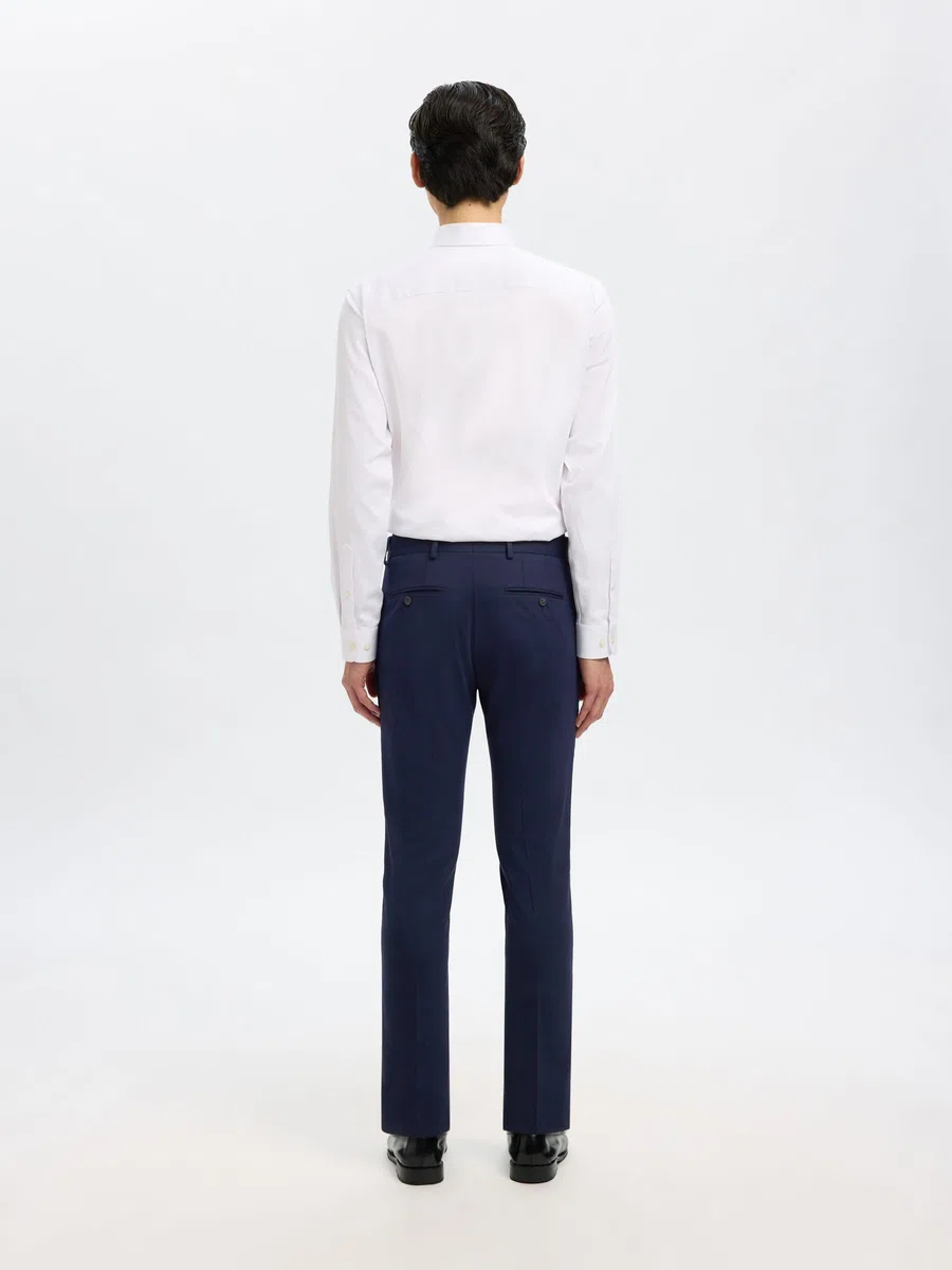 SELECTED HOMME Trousers Woven Wool Blend