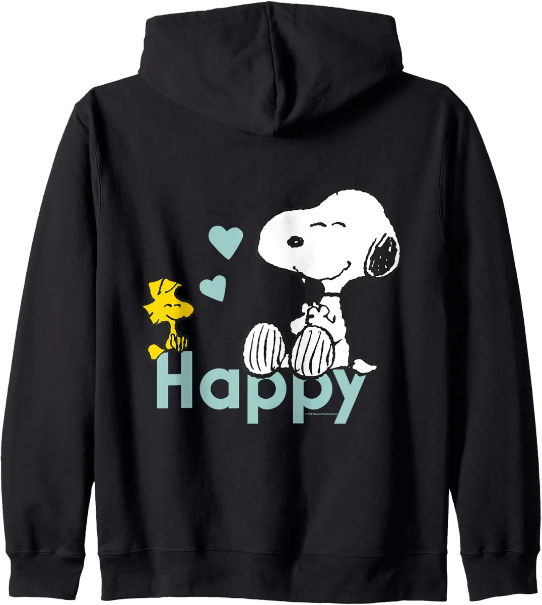 Peanuts - Snoopy Woodstock Happy Sudadera con Capucha