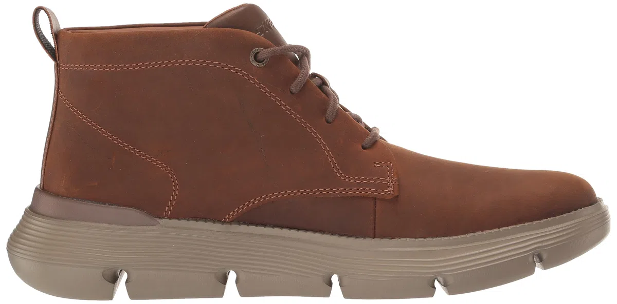 Skechers USA Men's Garza-Fontaine, Botas Modelo Chukka Hombre, 0