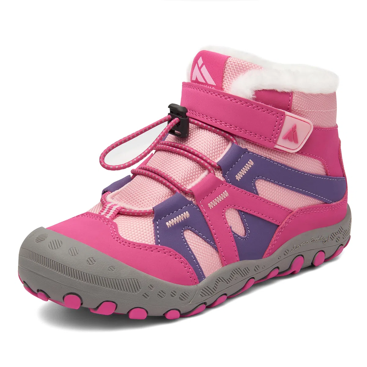 Mishansha Botas de Nieve Niños Botines Invierno Cómodo con Forro Acolchado